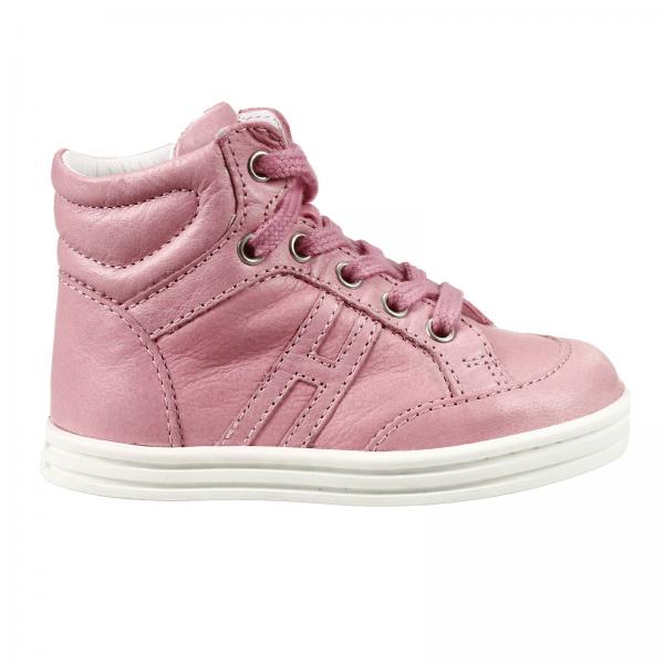 HOGAN BABY: rebel leather shoes | Shoes Hogan Baby Kids Pink | Shoes ...