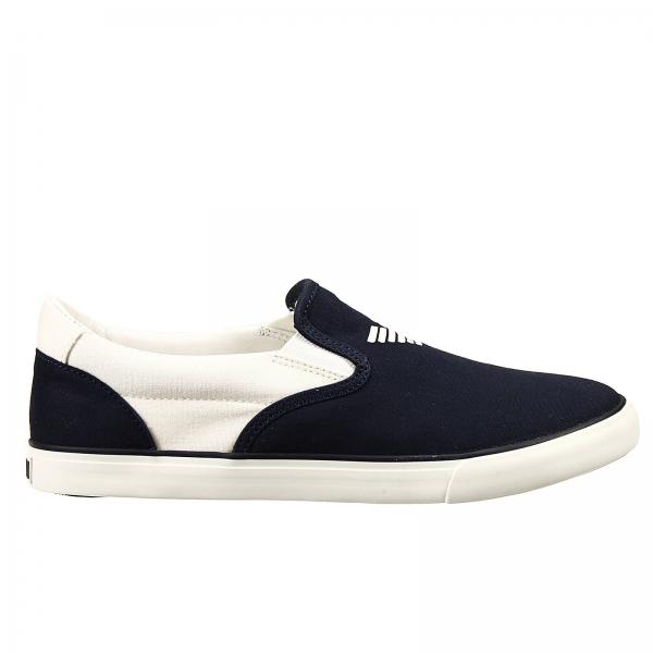Armani Junior Outlet: shoes slip on canvas with logo | Shoes Armani ...
