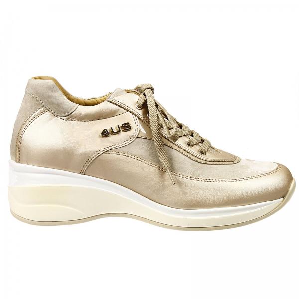 Paciotti 4Us Outlet: shoes candy leather laminated e suede | Sneakers ...