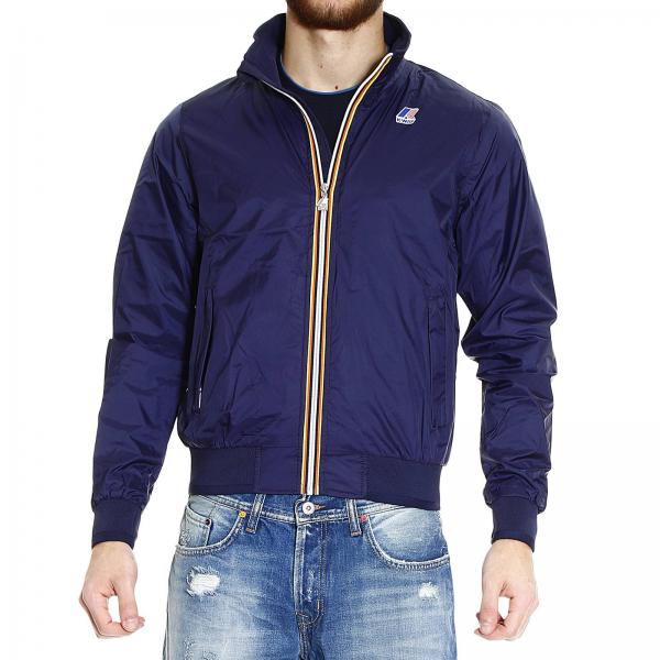 Giacca Uomo K-way | Johnny Classic Bomber Nylon | Giacca K