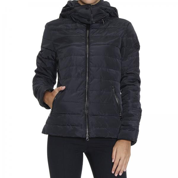 armani jeans down jacket women's