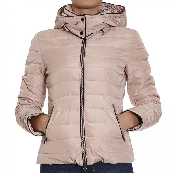 armani jeans down jacket women's