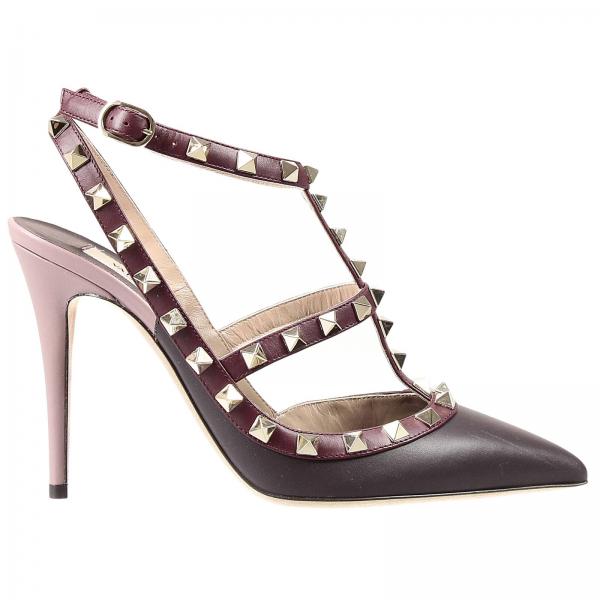 VALENTINO GARAVANI: | High Heel Shoes Valentino Garavani Women Burgundy ...