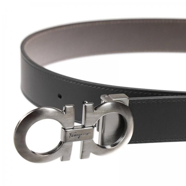 salvatore ferragamo black belt