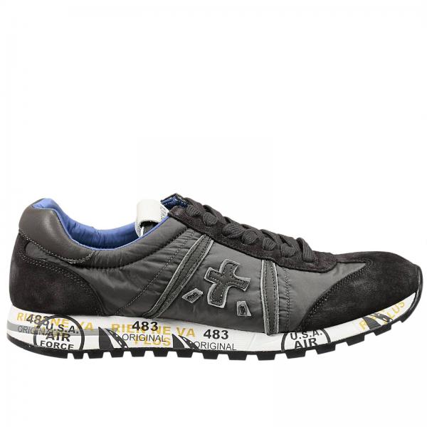Premiata Outlet: LUCY SNEAKERS SUEDE AND NYLON | Sneakers Premiata Men ...