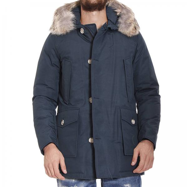 Woolrich Outlet: | Jacket Woolrich Men Blue | Jacket Woolrich 1674 cn01 ...