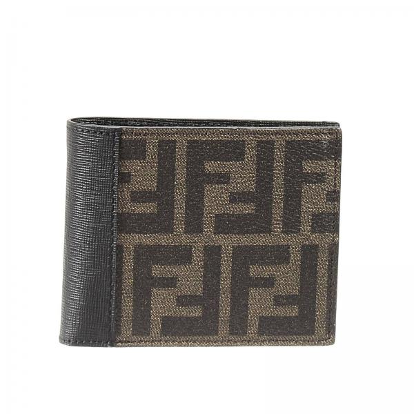 Farcauo Mini Cartera Hombre Marrón Carteiras Homens Pequeña