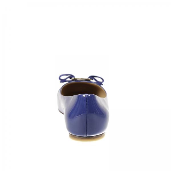 SALVATORE FERRAGAMO: - Royal Blue | Flat Shoes Salvatore Ferragamo ...