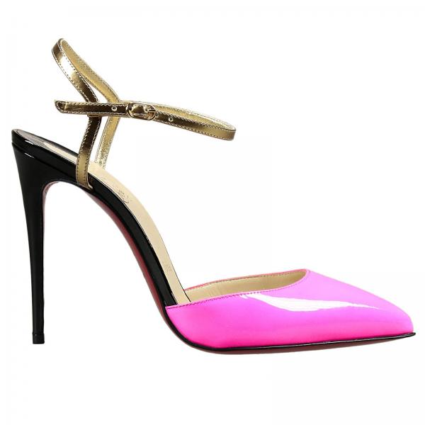 CHRISTIAN LOUBOUTIN Mocasines fucsia CHRISTIAN LOUBOUTIN Mocasines fucsia