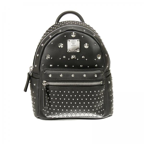 Mcm Outlet Black Backpack Mcm mmk6sve71 bk001