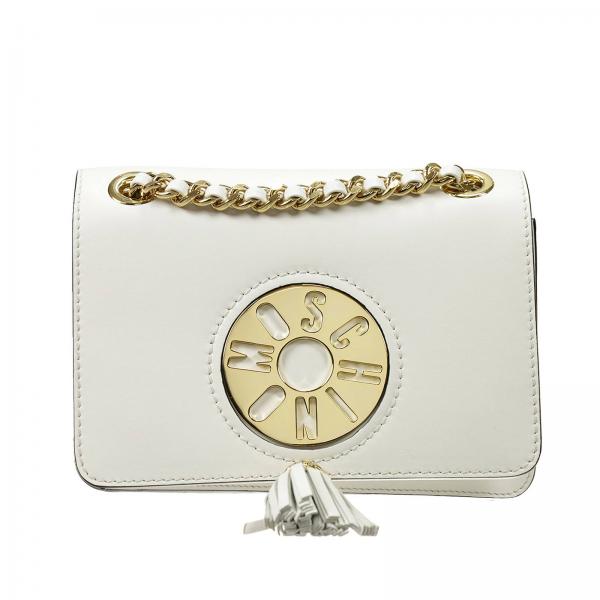 Moschino Couture Outlet Shoulder Bag Moschino Couture Women White Shoulder Bag Moschino
