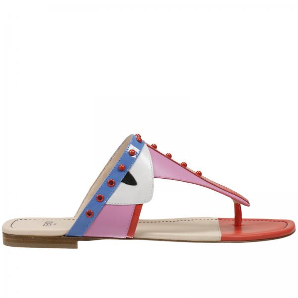 FENDI: | Flat Shoes Fendi Women Pink | Flat Shoes Fendi 8y5165 5hk ...