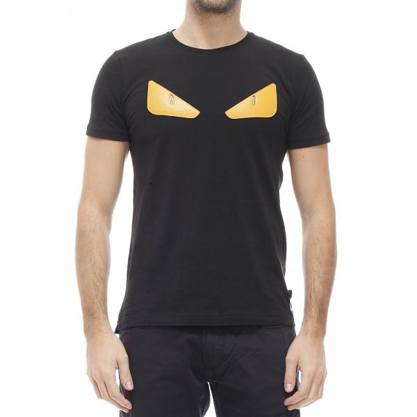 FENDI: | T-Shirt Fendi Men Black | T-Shirt Fendi fy0722 1jf Giglio UK