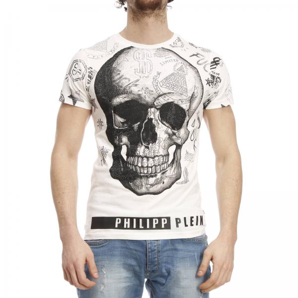 Philipp Plein Outlet: | T-Shirt Philipp Plein Men White | T-Shirt ...