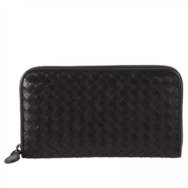 BOTTEGA VENETA: | Wallet Bottega Veneta Men Dark | Wallet Bottega ...