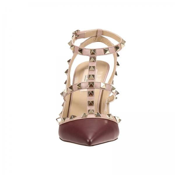 Rockstud Pelle Tacco Bicolor Borchie Con 10 WDY2HIE9