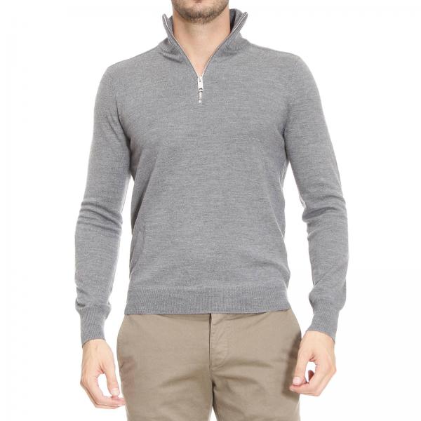 burberry sweater mens grey