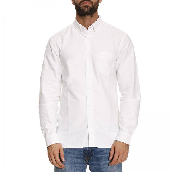 white burberry shirt mens