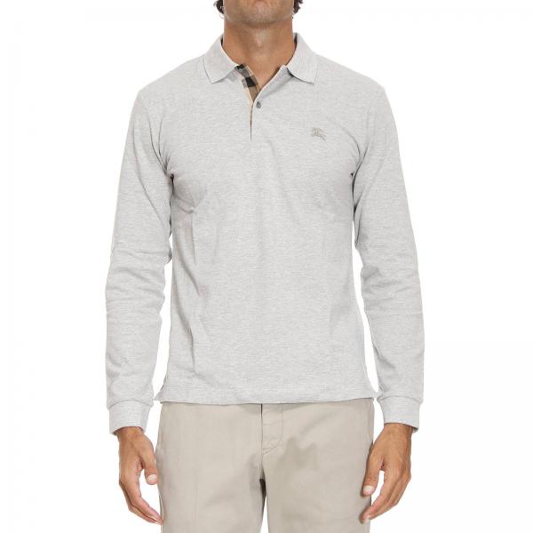 polo burberry manica lunga uomo