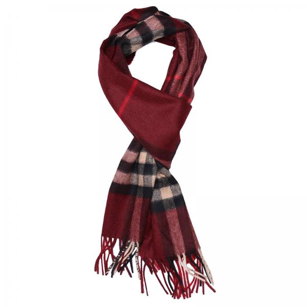 burberry scarf mens red