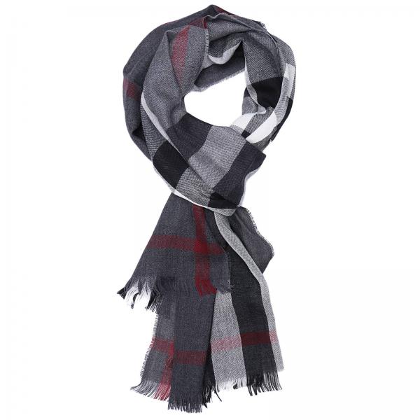 mens burberry scarf