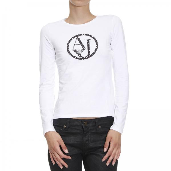 armani jeans t shirt white