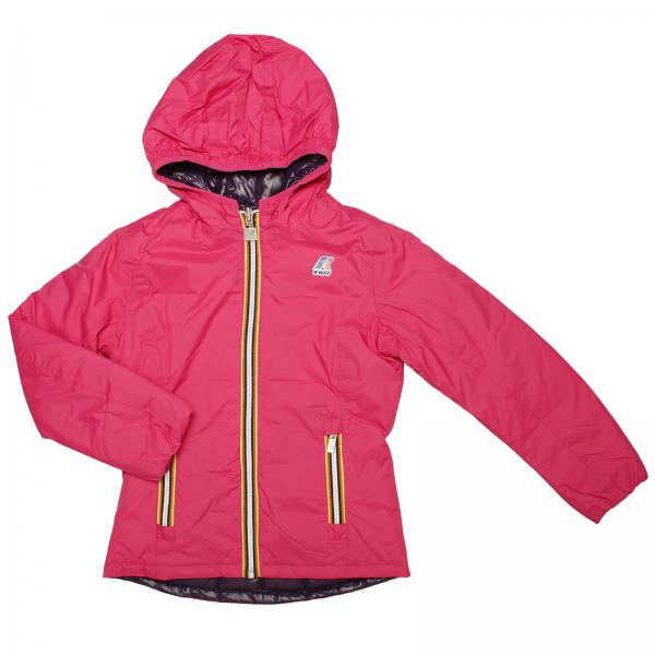 K-Way Outlet: Jacket child | Jacket K-Way Kids Fuchsia | Jacket K-Way ...