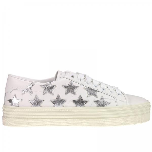 SAINT LAURENT: Shoes women | Sneakers Saint Laurent Women White ...