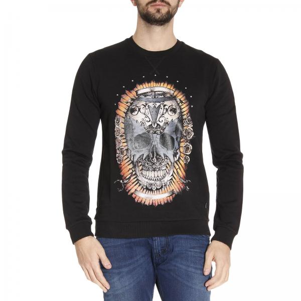 Just Cavalli Outlet: Sweater men | Sweater Just Cavalli Men Black ...