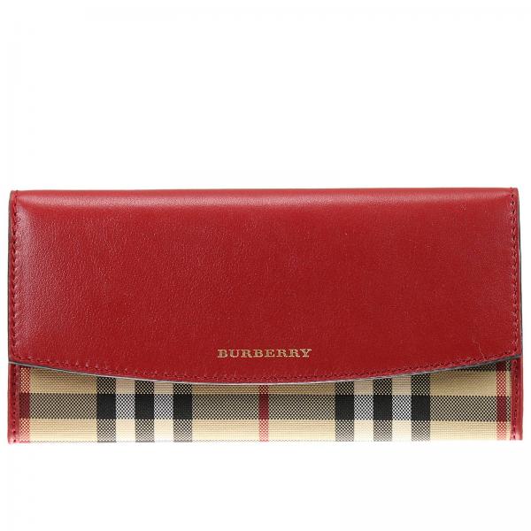 women's burberry wallet