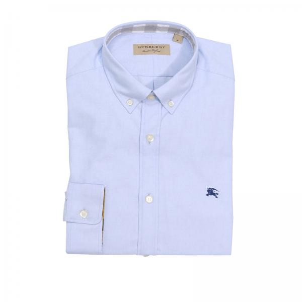 white burberry shirt men