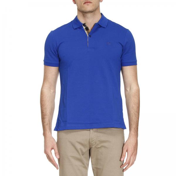 royal blue burberry shirt