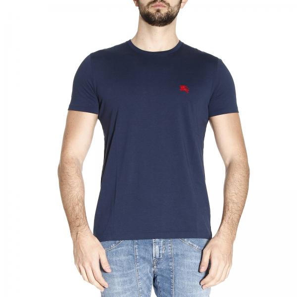 burberry t shirt mens blue