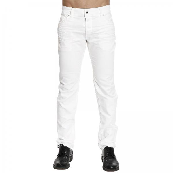 Diesel Outlet: Jeans men | Jeans Diesel Men White | Jeans Diesel 00S7VG ...