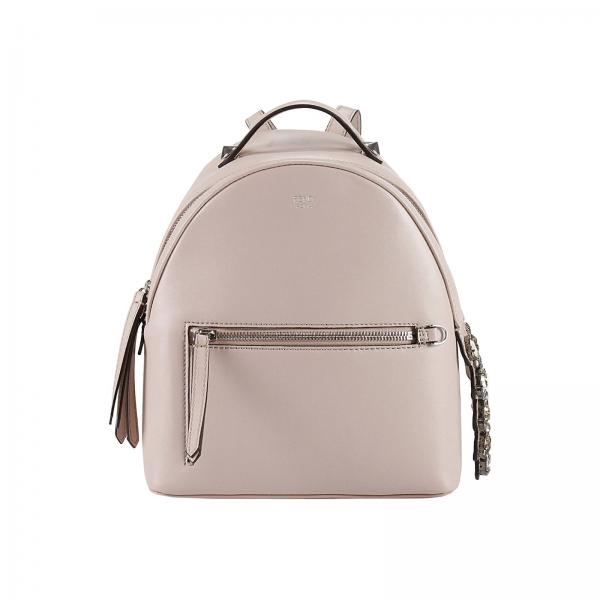 Fendi Outlet: Handbag women | Backpack Fendi Women Blush Pink ...