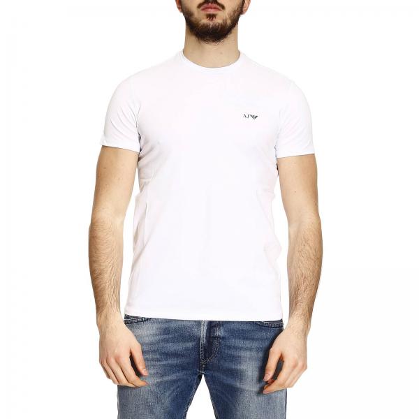 armani jeans t shirt white