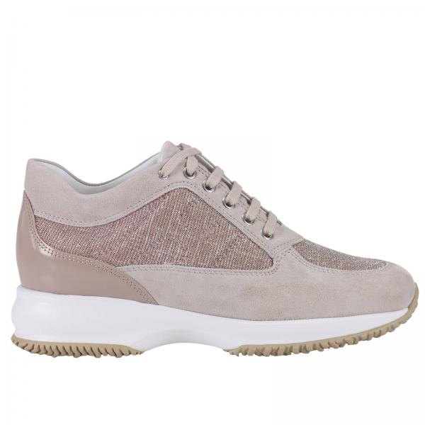 HOGAN: Shoes women | Sneakers Hogan Women Blush Pink | Sneakers Hogan ...