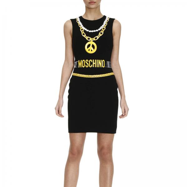 Dress women Moschino Couture | Dress Moschino Couture Women Black | Dress Moschino Couture 0402 