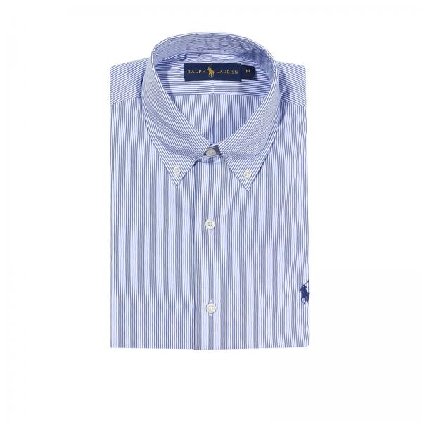 Polo Ralph Lauren Outlet: Shirt men - Blue | Shirt Polo Ralph Lauren ...