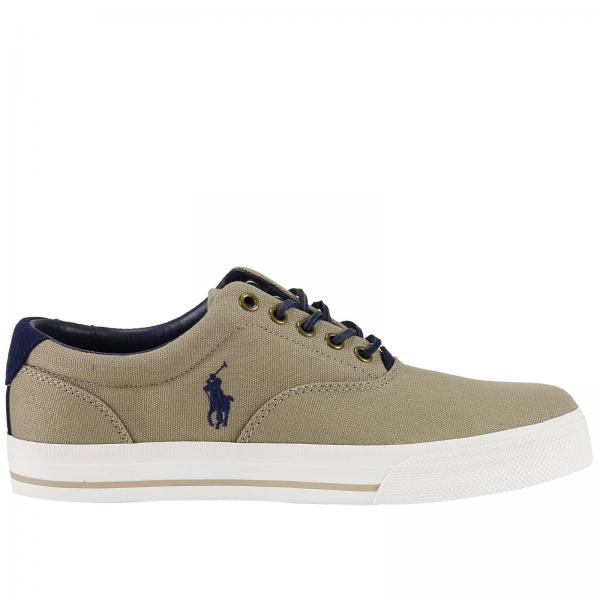 ralph lauren sneakers beige