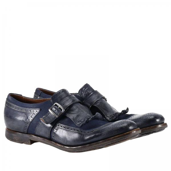 Pelle Scarpe Lino E Goodyear Shanghai Usurata Fondo zGUMLqSVp