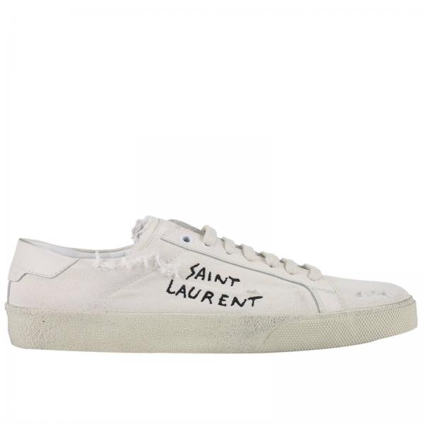 Shoes women Saint Laurent | Sneakers Saint Laurent Women White ...