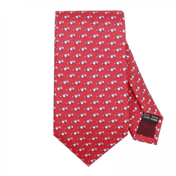 Salvatore Ferragamo Outlet: Tie men | Tie Salvatore Ferragamo Men Red ...