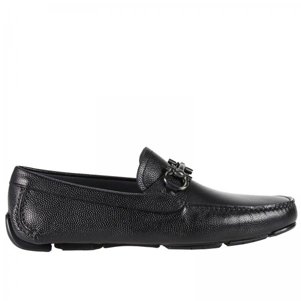 black ferragamo shoes