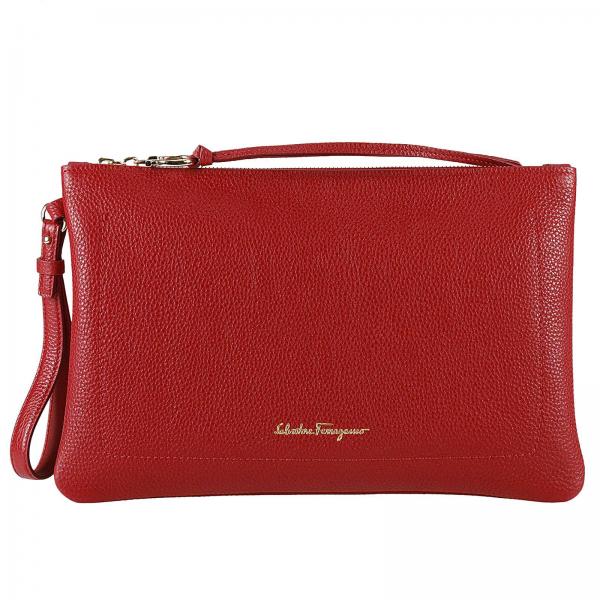 red ferragamo bag