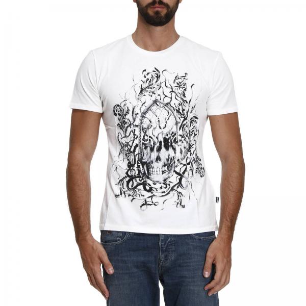 Just Cavalli Outlet: T-shirt men - White | T-Shirt Just Cavalli ...