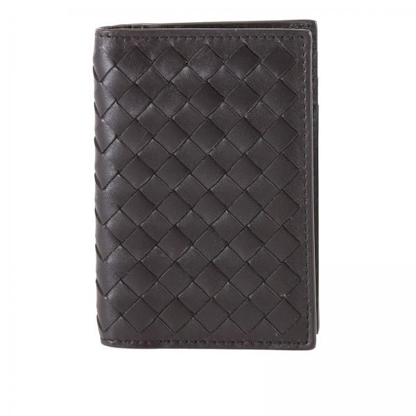 BOTTEGA VENETA: Wallet men | Wallet Bottega Veneta Men Dark | Wallet ...