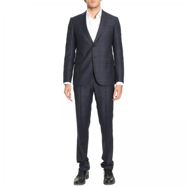 Armani Collezioni Outlet: Suit men | Suit Armani Collezioni Men Blue ...