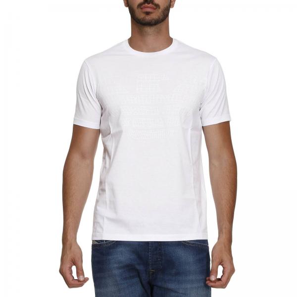 Emporio Armani Outlet: T-shirt men | T-Shirt Emporio Armani Men White ...