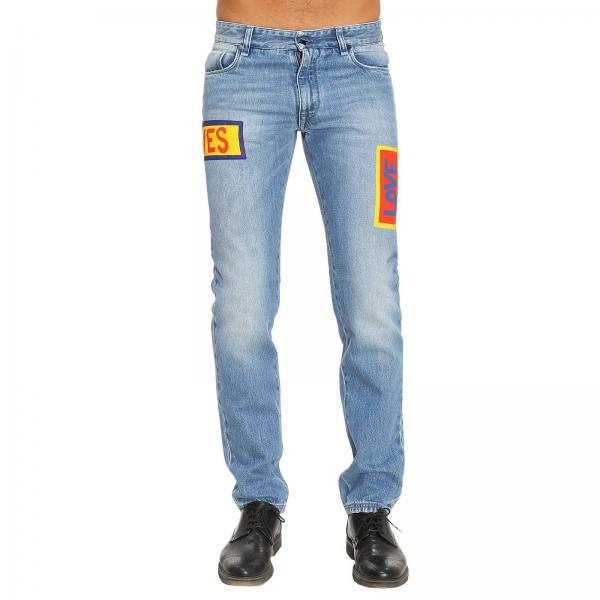 jeans uomo fendi